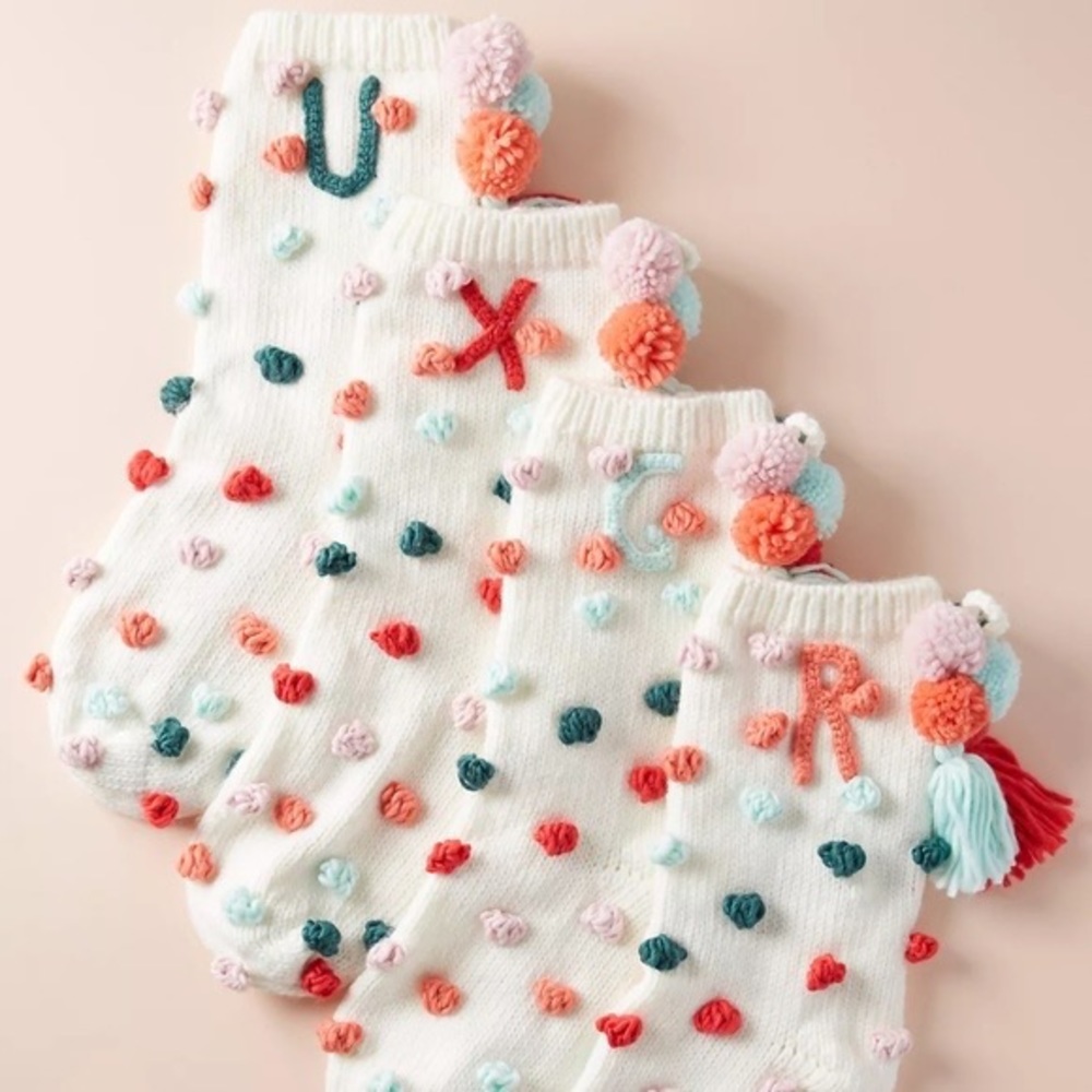 ISO anthropologie pommed stocking